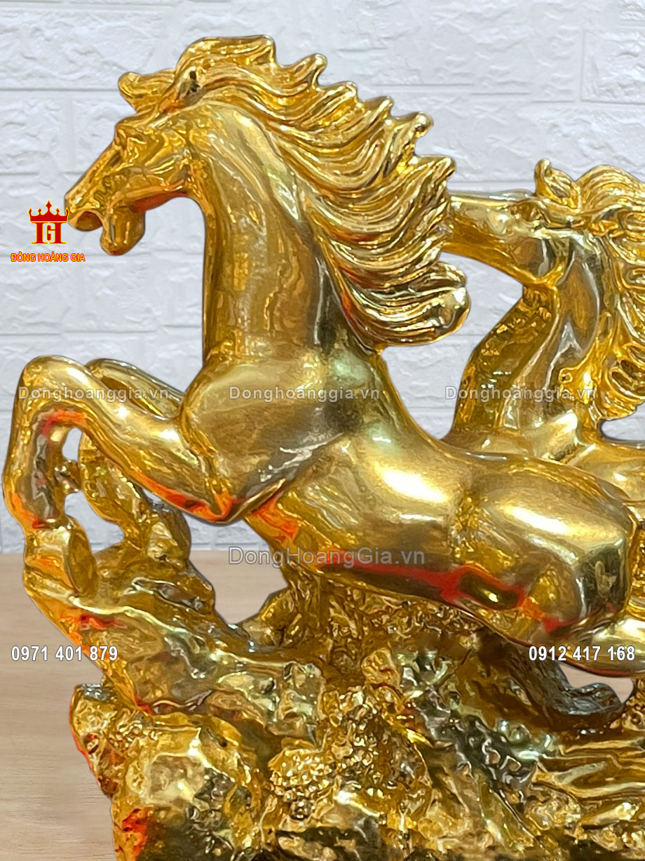Đồng Hoàng Gia là địa chỉ chế tác tượng song mã bằng đồng uy tín chất lượng